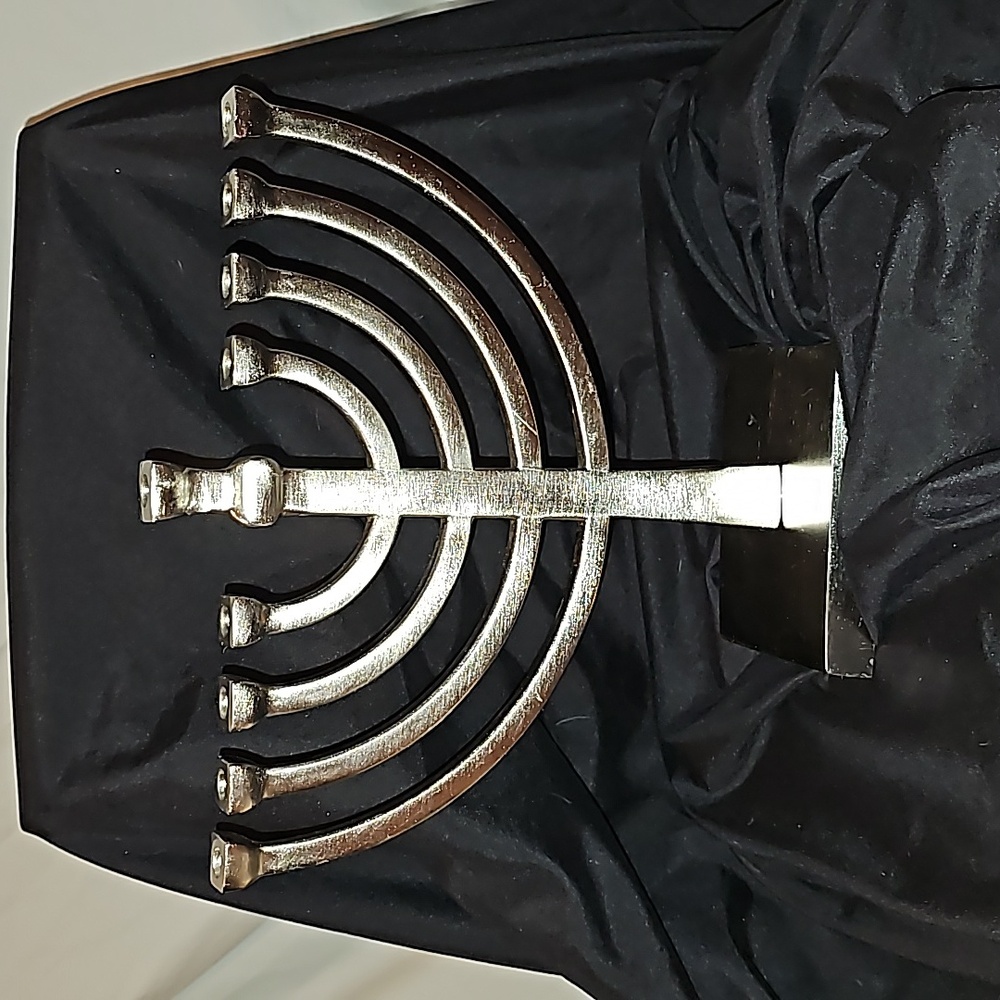 Aluminum Menorah